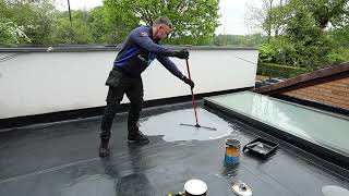 Bond It Roof Seal Liquid Roofing Membrane For Fixing Roof Leaks  Tutorial  How To Apply [upl. by Yedok]