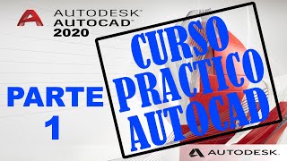 curso autocad 2020 parte 1 tutorial [upl. by Tram125]