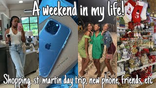 A weekend in my life  shopping st martin day trip new phone etc  Tannicka Kimone [upl. by Cown]