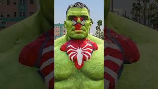 SPIDERHULK TAKES REVENGE ON THANOS shorts [upl. by Trinee]