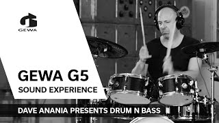 GEWA Digital Drum Module G5  Sound Experience  Drum n Bass [upl. by Akamaozu]