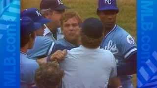 George Brett and the pine tar incident [upl. by Rekoob]