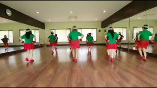 Country Jingle Bells  Line Dance Dance amp Teach in English amp 中文 [upl. by Francisca345]