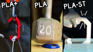 Are PLA or PLAST REALLY Better 4 Torture Tests [upl. by Nath]