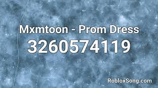 Mxmtoon  Prom Dress Roblox ID  Music Code [upl. by Yenahc]