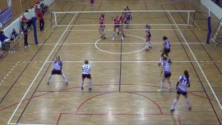 Tess Rountree 3 Red UTE vs Vasas Volleyball 20170312 [upl. by Nylicaj558]