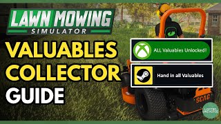 Lawn Mowing Simulator  Valuables Location Guide [upl. by Elicul]