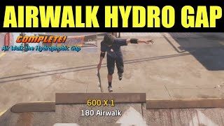 How to quotair walk the hydrophobic gapquot Downhill Jam Challenge guide  Tony Hawk Pro Skater 12 Remake [upl. by Hogarth]