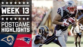 Rams vs Patriots  NFL Week 13 Game Highlights [upl. by Lewin]