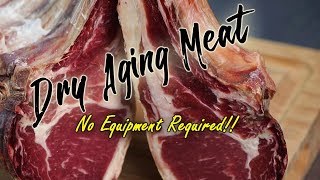 The Easiest and Best Way to Dry Age Beef at Home [upl. by Diraj237]