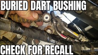 How to Replace Shift Linkage Bushing 1316 Dodge Dart [upl. by Aridaj]