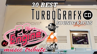 30 Best PC Engine CD Soundtracks  TurboGrafx CD Music Tribute [upl. by Annawak84]