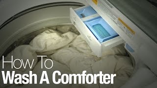 How to wash your comforter at home [upl. by Benedicta502]