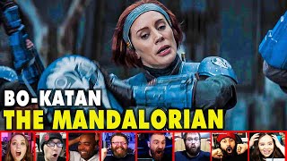 Reactors Reaction To Seeing BoKatan On The Mandalorian Season 2 Episode 3  Mixed Reactions [upl. by Janos]