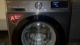 Lg Turbowash 360  Tub clean full cycle [upl. by Berneta]