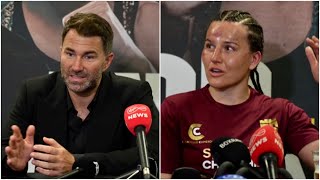 Chantelle Cameron vs Katie Taylor  FULL POST FIGHT PRESS CONFERENCE  NEXT MOVE  SCORECARDS [upl. by Aigneis]