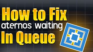 How to fix aternos waiting in queue  Step by Step Guide [upl. by Janna]