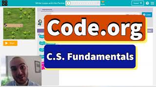 Codeorg Express Course Lesson 16 While Loops in Farmer  Answers Explained  Course D Lesson 15 [upl. by Vento]