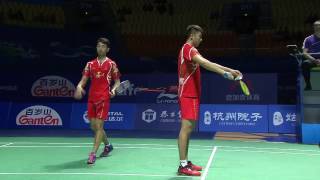 Thaihot China Open 2016  Badminton SF M1MD  ChaiHong vs GidSuk [upl. by James773]