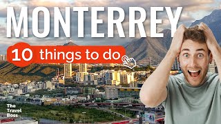 TOP 10 Things to do in Monterrey Mexico 2023 [upl. by Song474]