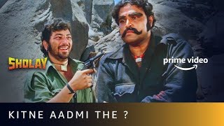 kitne aadmi the sholay dialogue [upl. by Furlong]