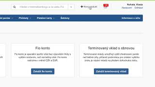 Fio Internetbanking  Žádost o platební bránuterminál [upl. by Yhtomit]