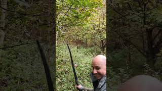 48 Yard Shot in the 3d Deer Target  Shrew Classic Hunter II [upl. by Lexerd]