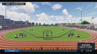 New renderings of Hinchliffe Stadium plans in Paterson [upl. by Enirhtac81]