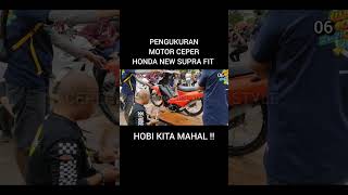 Part 6 Pengukuran Motor Ceper Honda New Supra Fit Indonesia [upl. by Cott]