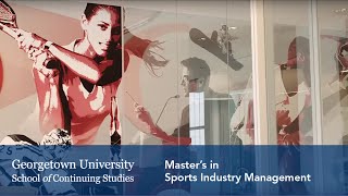 Masters in Sports Industry Management Student amp Faculty Interview [upl. by Lotsyrk]