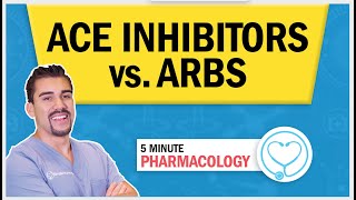 Pharmacology ACE Inhibitors vs ARBs  Antihypertensive l Lisinopril Losartan for NCLEX RN LPN [upl. by Enneirda978]