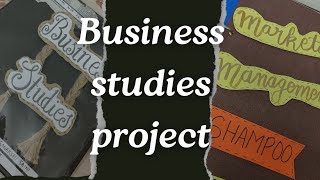 Marketing Management project Class 12 business studies [upl. by Ecnerwal]