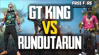 RUN GAMING VS GT KING CLASH SQUAD FREE FIRE TRICKS AND TIPS  RUN GAMING TAMILROADTO1MILLION [upl. by Genie]