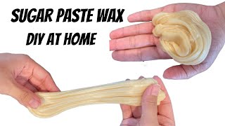 DIY Sugar Wax Paste  NO STRIPS NEEDED 🤯🤯 [upl. by Annodam]