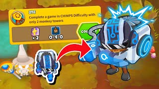 Getting ULTRABOOST in 2 Tower Chimps [upl. by Aynwad508]