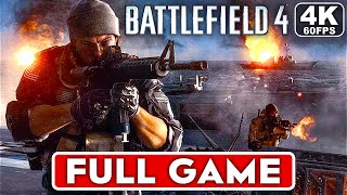 BATTLEFIELD 4 Gameplay Walkthrough Campaign FULL GAME 4K 60FPS PC RTX 3090  No Commentary [upl. by Addison]