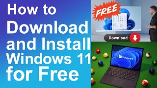 How to download and install windows 11 for free [upl. by Ardenia370]