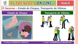 32 PRIMEIROS SOCORROS  Convulsões Choque Transporte Motociclistas Produtos Perigosos [upl. by Leonelle]