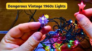 Dangerous Vintage 1960s Christmas Lights [upl. by Kennet]