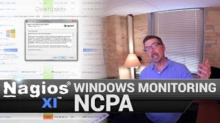 NCPA Windows Monitoring Nagios Cross Platform Agent [upl. by Yregerg]