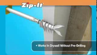 Zip It Drywall Anchor [upl. by Swisher]