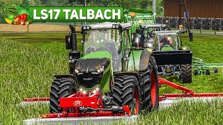 LS17 Talbach 6 Mähen Schwaden Sammeln  im VERBUND  Landwirtschafts Simulator 2017 [upl. by Naerad670]