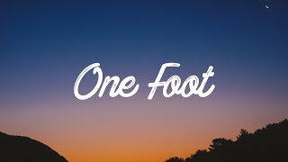 WALK THE MOON  One Foot Lyrics  Lyrics Video [upl. by Reivax]