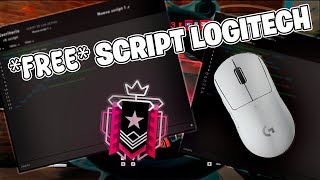 BEST R6 No Recoil Script  Simple Logitech G Hub Script [upl. by Iatnwahs]