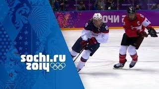 Ice Hockey  Canada 3  2 USA  Womens Full Gold Medal Match  Sochi 2014 Winter Olympics [upl. by Eada]