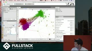 Gephi Tutorial  How to use Gephi for Network Analysis [upl. by Bornie828]