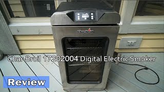 CharBroil 17202004 Digital Electric Smoker  Review 2023 [upl. by Pish336]