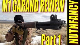 quotM1 Garand FULL REVIEW Pt 1quot by Nutnfancy [upl. by Lleryt790]