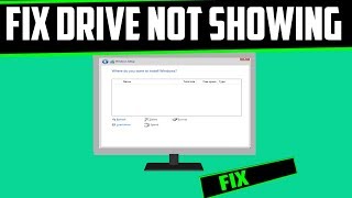 How To Fix Hard Drive Not Showing During Windows 10 Installation Solved [upl. by Eugenides]