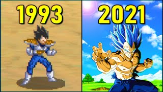 Evolution of Vegeta 19932021 ベジータ [upl. by Nhguavad]